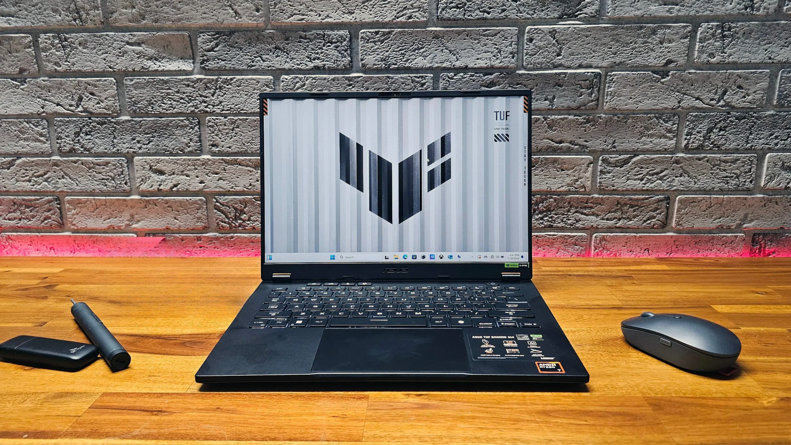 Asus TUF Gaming A14 review: Understated endurance