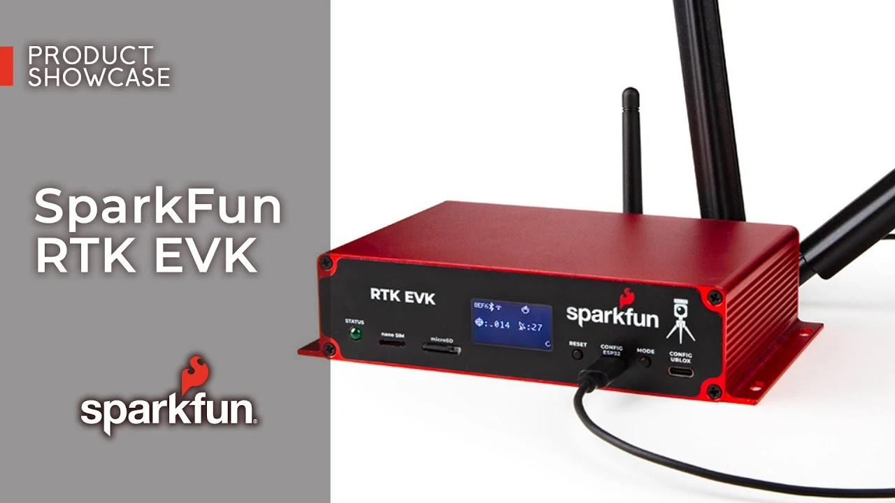 SparkFun RTK EVK offers GNSS with centimeter accuracy, WiFi, Bluetooth, 4G LTE Cat 1, and Ethernet connectivity