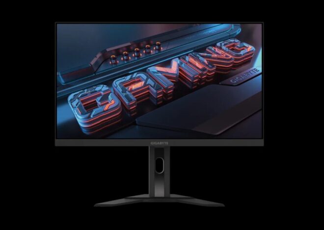 Gigabyte M27UA: A high-resolution monitor designed for video gamers that comes with a USB hub and gaming functions