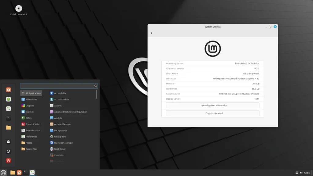 Linux Mint 22