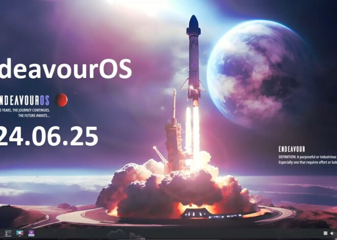 EndeavourOS 2024.06.25 rolls out with Plasma 6.1 and various fixes