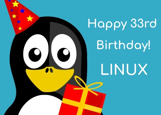 Happy 33rd Birthday, Linux!