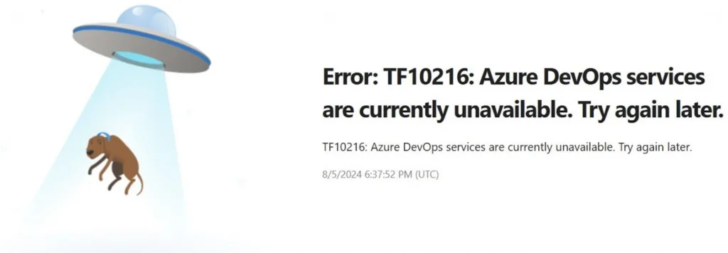 Azure DevOps outage