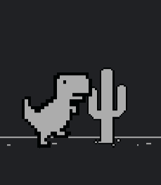 Google Chrome dinosaur game