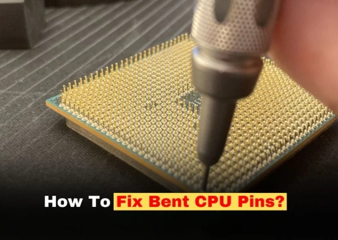 How to Fix Bent Pins on a CPU