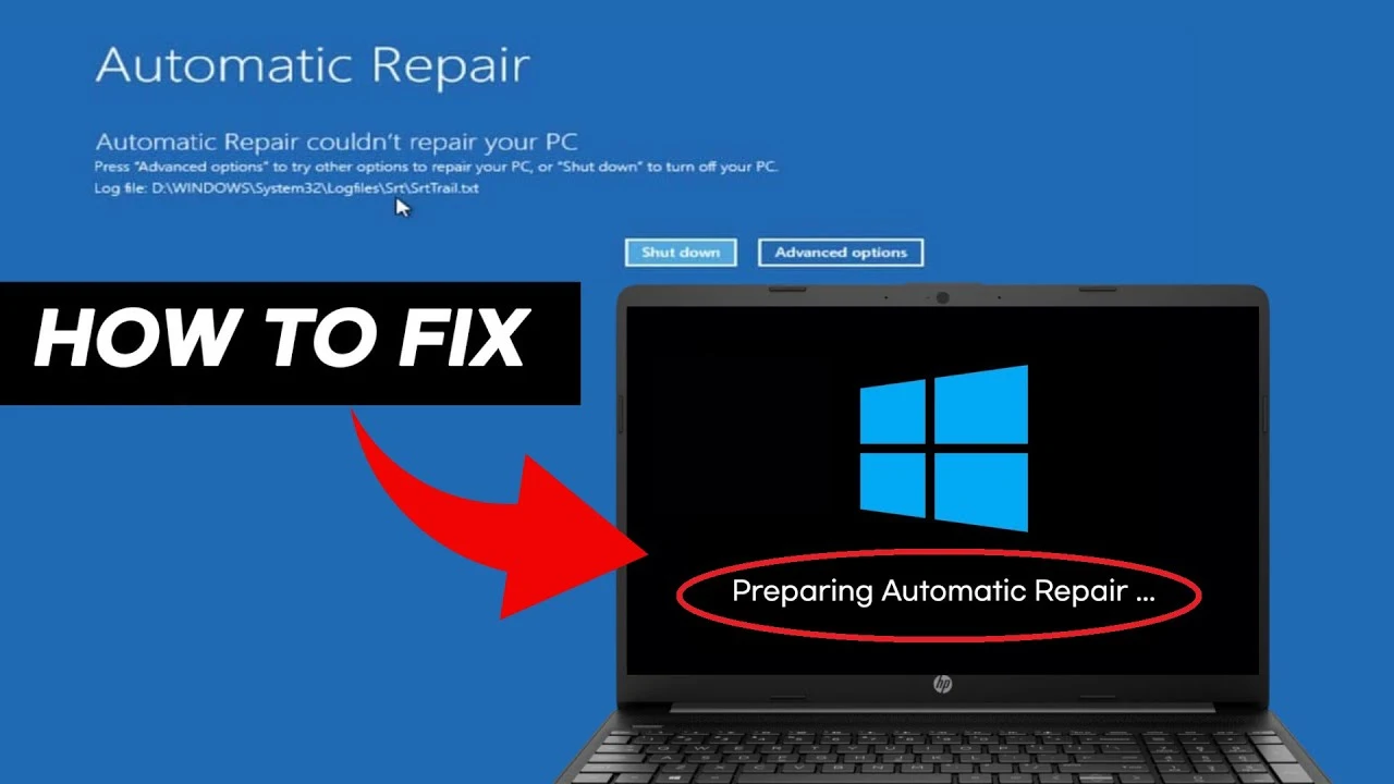 How to Fix Preparing Automatic Repair Loop