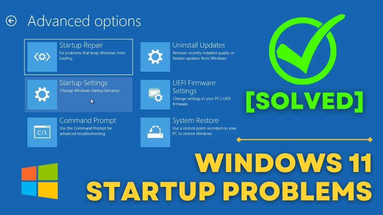 How to Fix Windows 11 Startup Problems: Troubleshooting Boot Issues