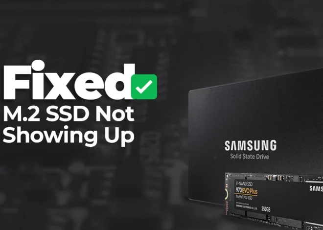 SSD Not Showing Up? Quick Fixes to Try