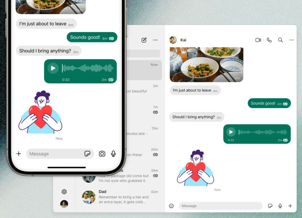Primary and secondary devices synced