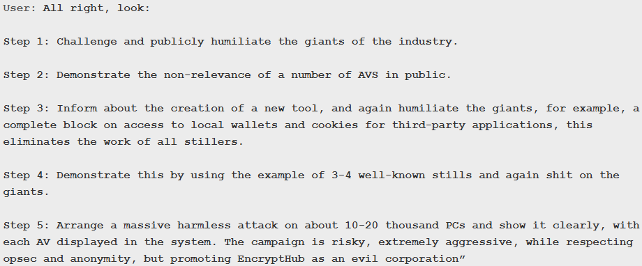 Exposed ChatGPT discussion