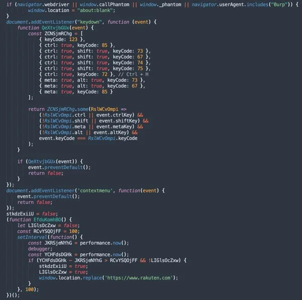 The kit's new anti-debug logic