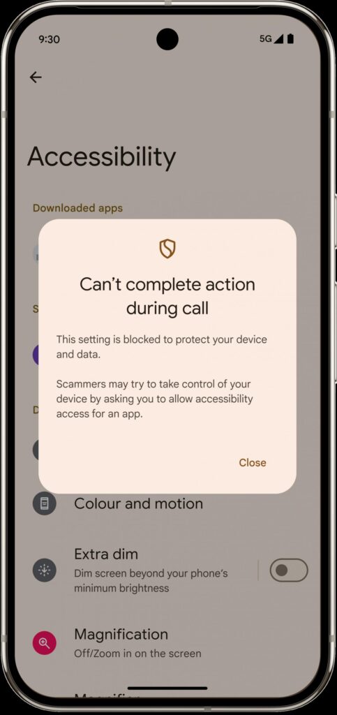 In-call scam protection in action
