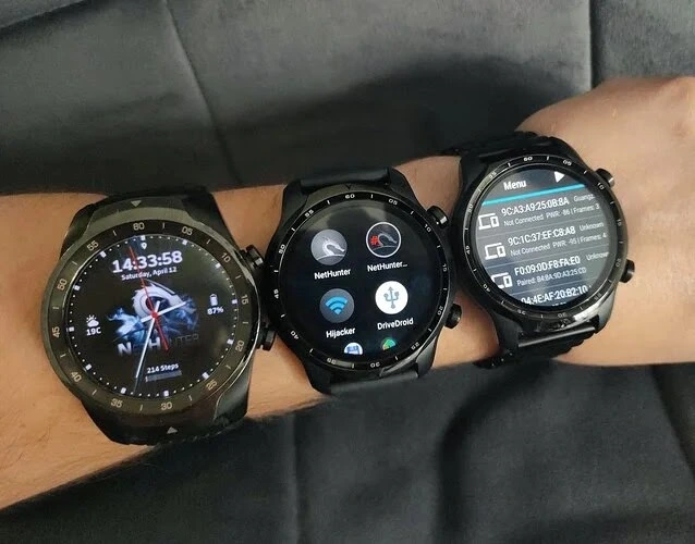 Kali Linux 2025.2 on smartwatch