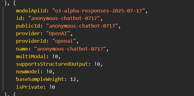 ChatGPT o3-alpha