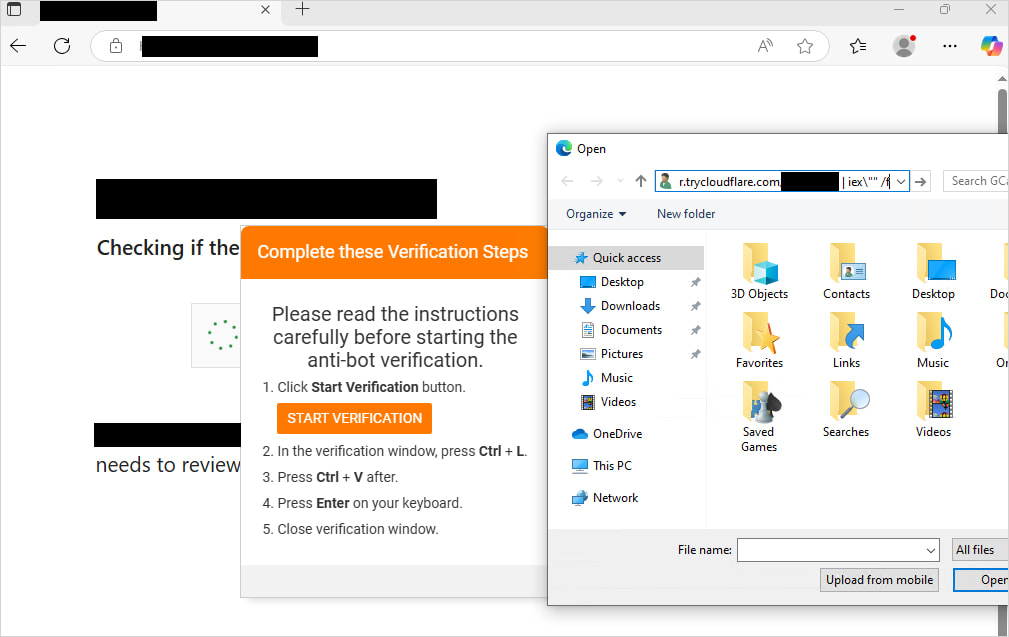 Interlock's FileFix attack