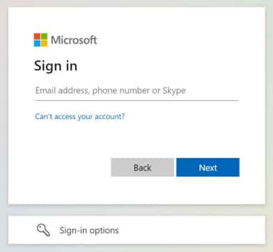 The fake login prompt served to the target