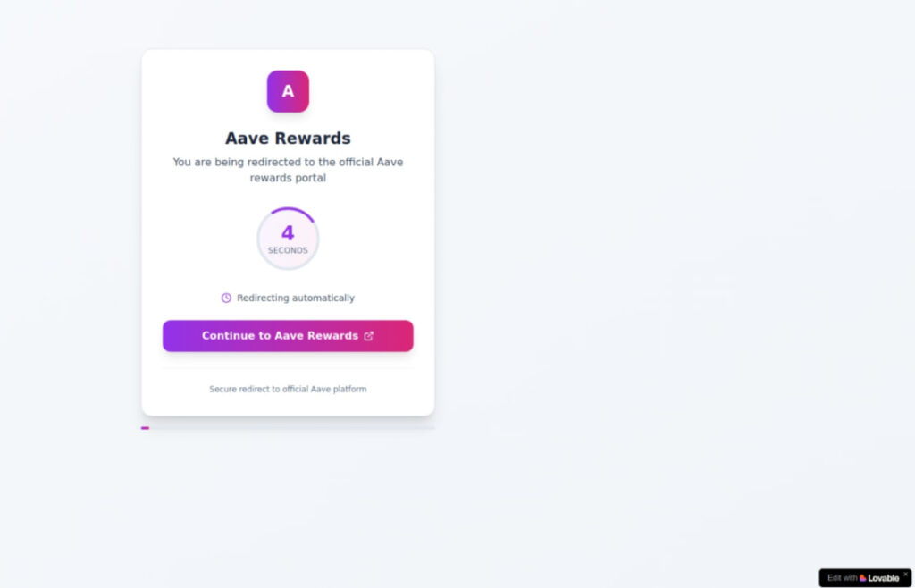 Lovable-hosted redirect