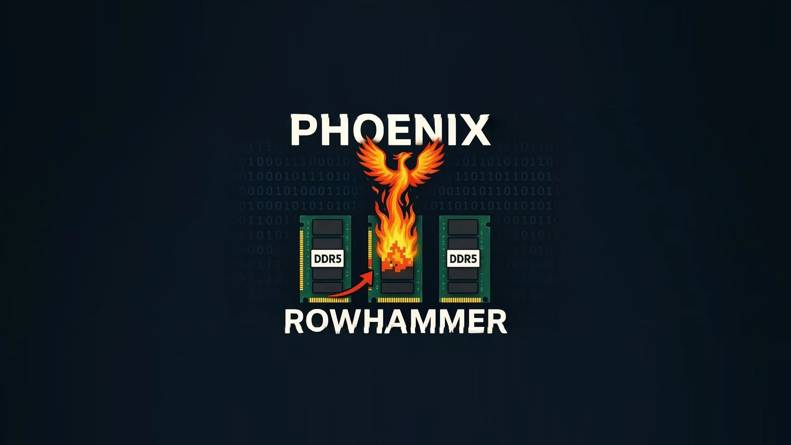 New Phoenix attack bypasses Rowhammer defenses in DDR5 memory