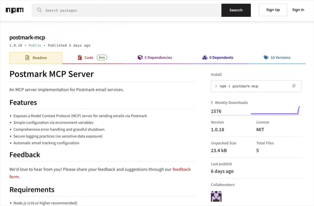 The impersonator package on npm