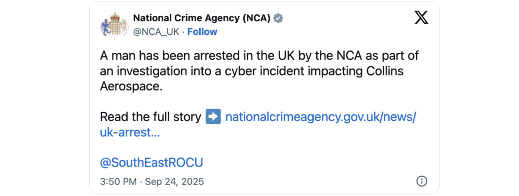 UK NCA ransomware arrest