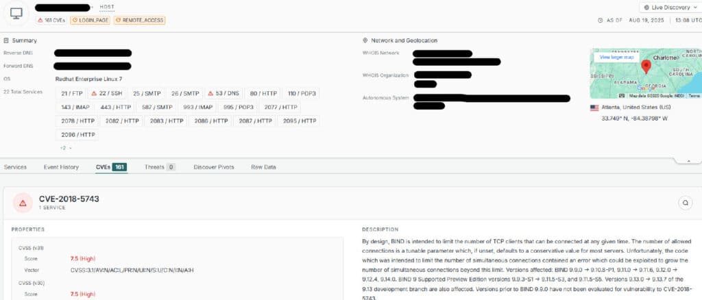 VPS bot in SystemBC network with 161 unpatched vulnerabililties