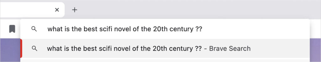 Triggering Ask Brave