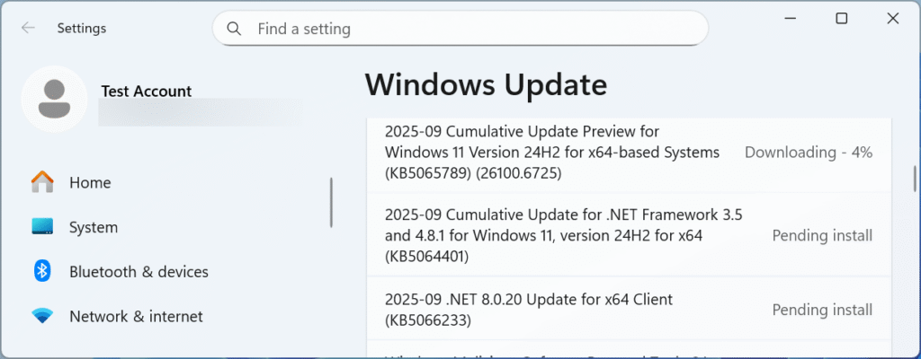 KB5065789 preview update