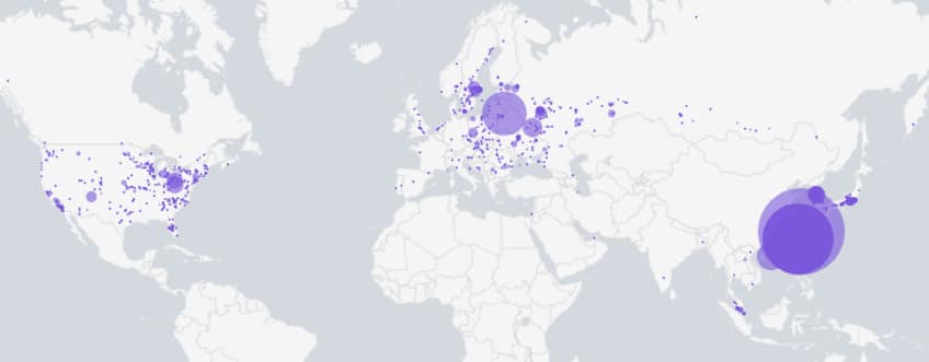 WrtHug global spread