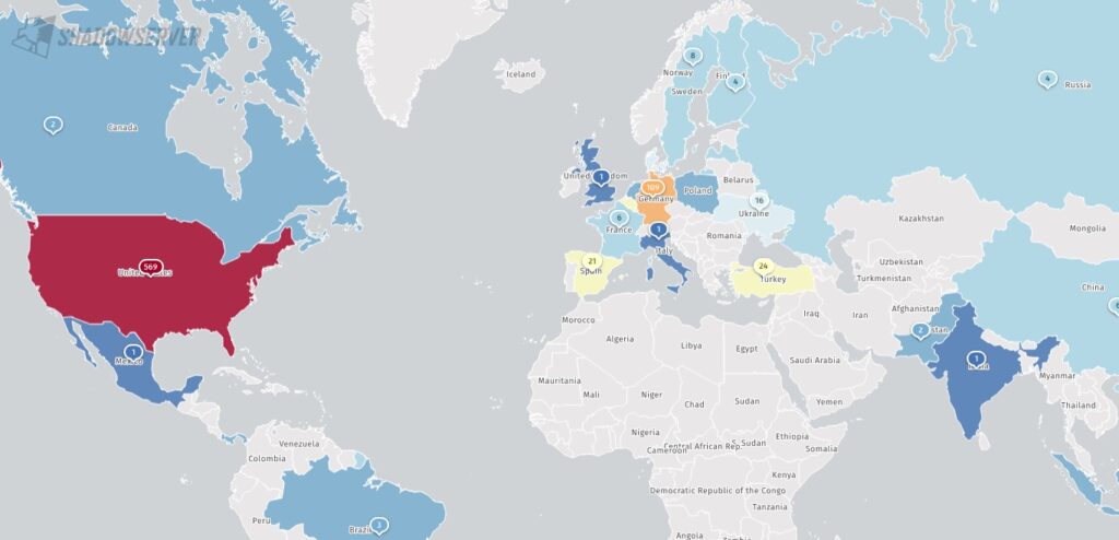 Ivanti EPMM instances exposed online (Shadowserver)