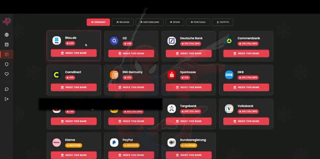 Some of the targeted platforms