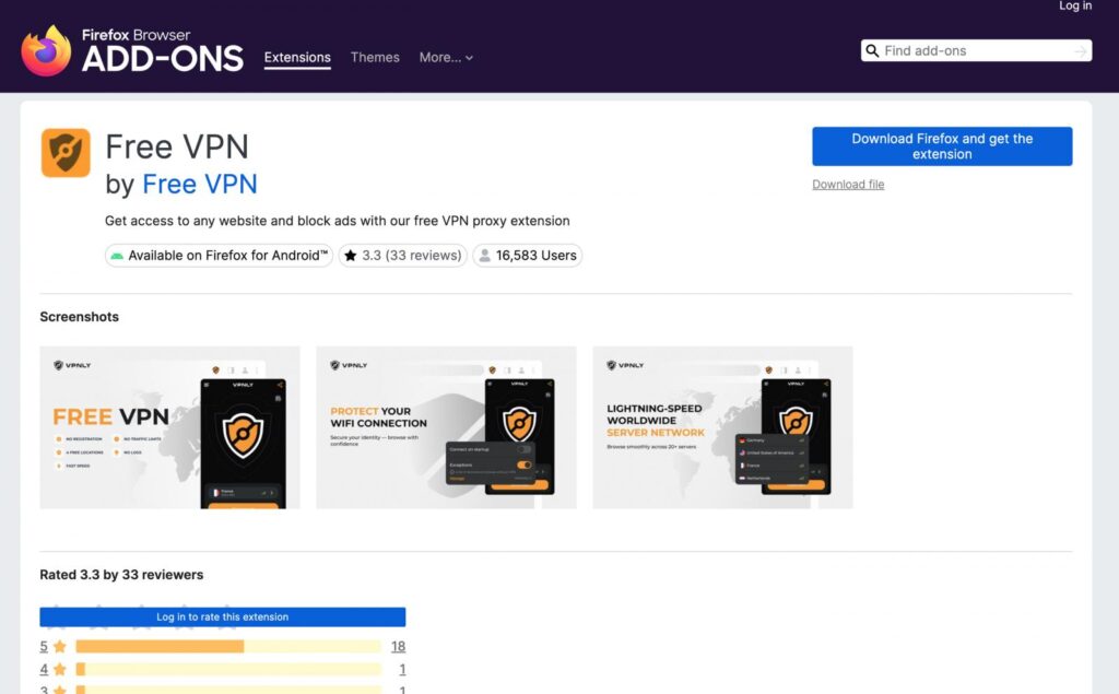 Malicious extension on the Firefox store