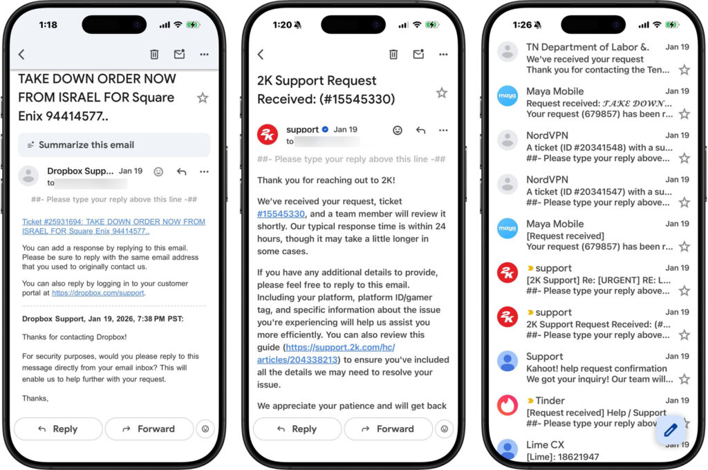 Wave of spam coming from unsecured ZenDesk instances