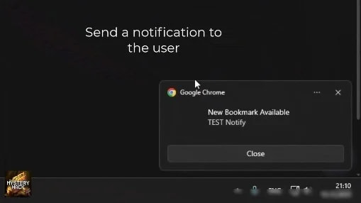 Generating a custom notification