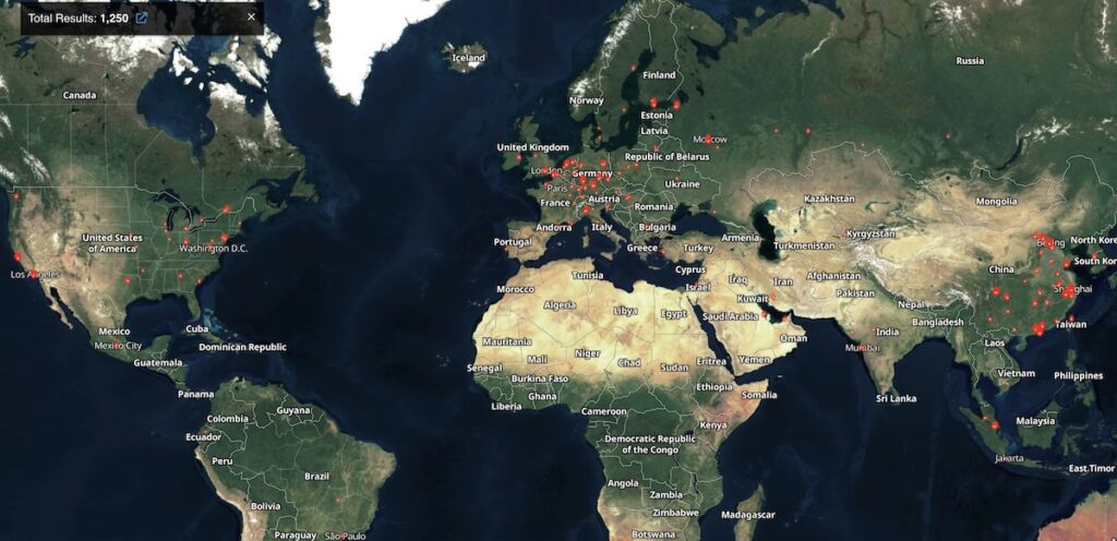 Internet-exposed Gogs instances (Shodan)