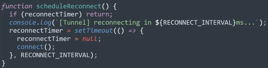 Reconnection mechanism
