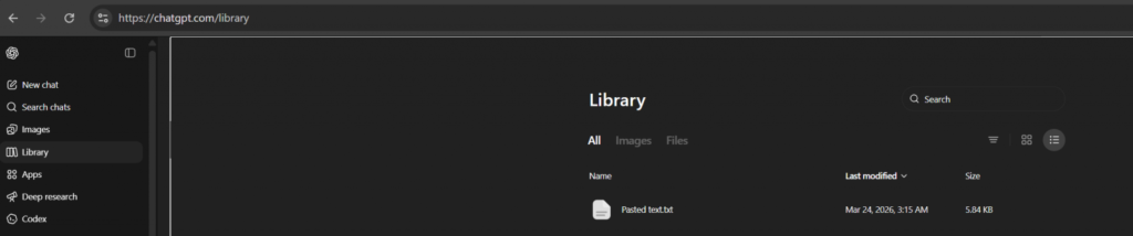 ChatGPT Library