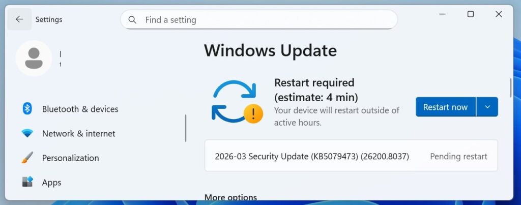 March 2026 Update for Windows 11