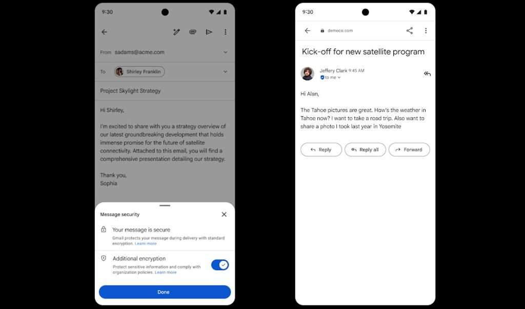 Writing E2EE messages and reading them without the app (Google)