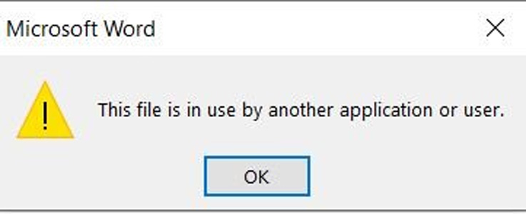 Windows file sharing error