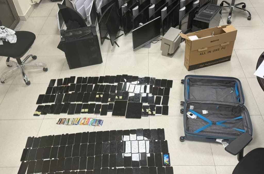 Seized devices in Jordan