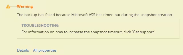 Acronis backup error (Acronis)