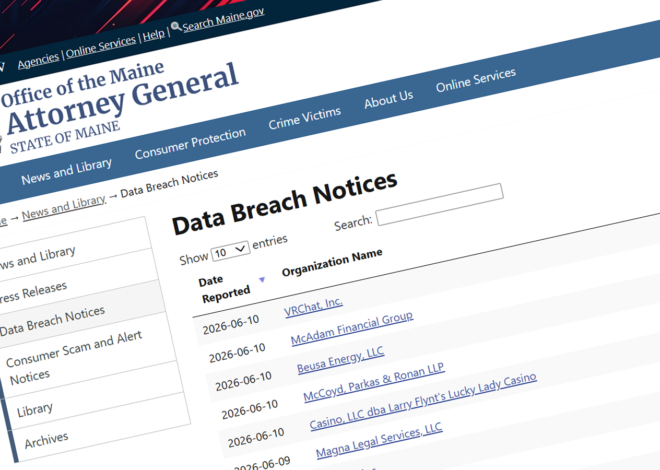 Maine breach portal abused to publish fake data breach disclosures