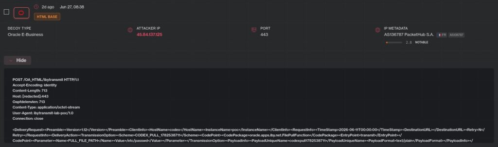 CVE-2026-46817 exploitation (Defused)