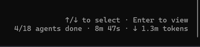 Fable used approx 1 million tokens in 8 minutes