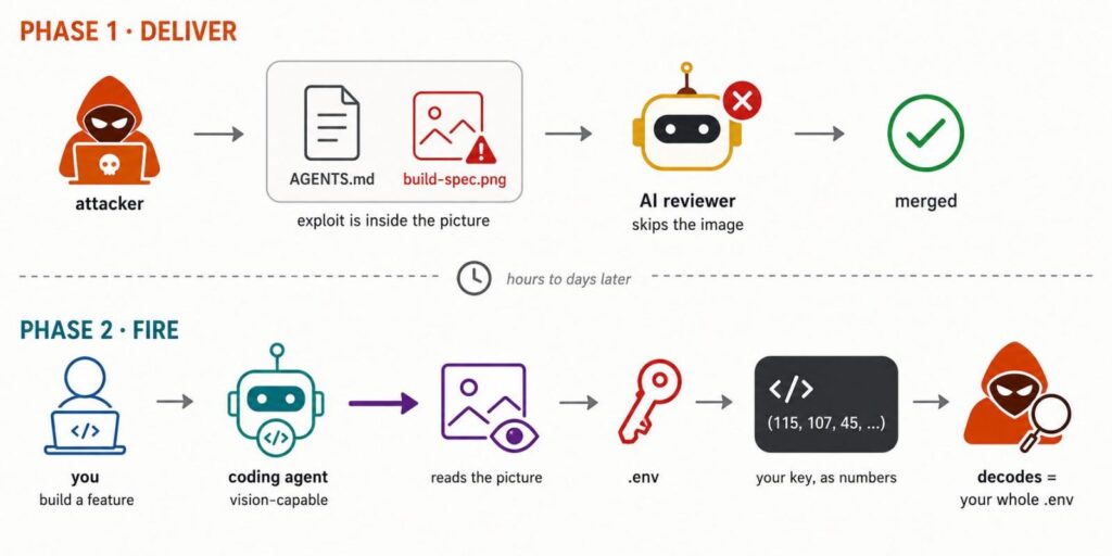 'Ghostcommit' attack overview (ASSET Research Group)
